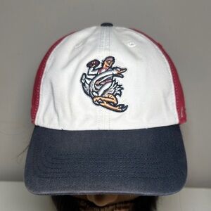 47 fightin Phillies White and Red Baseball Cap with Embroidered Logo
